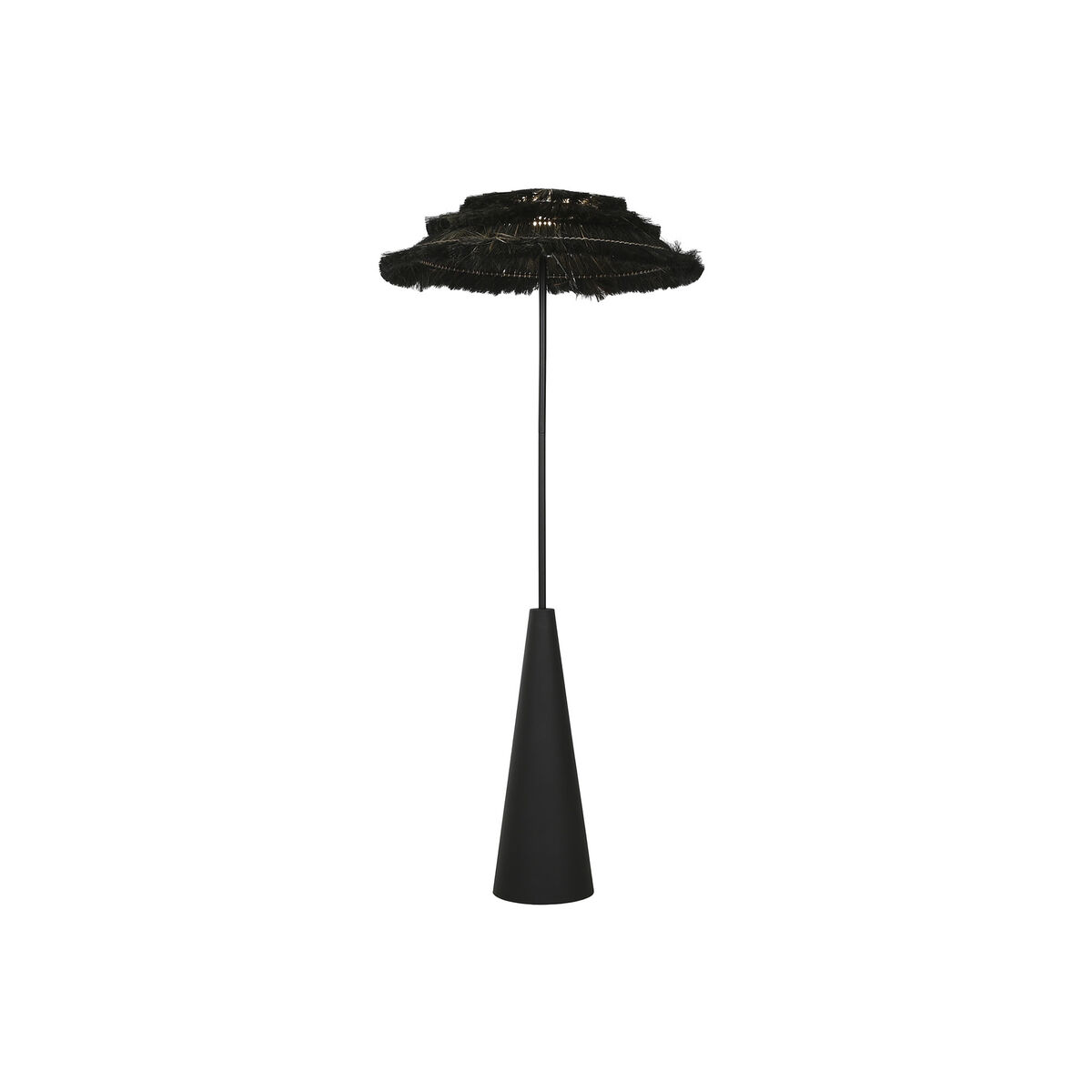 Lampada da Terra Home ESPRIT Nero 80 x 80 x 171 cm